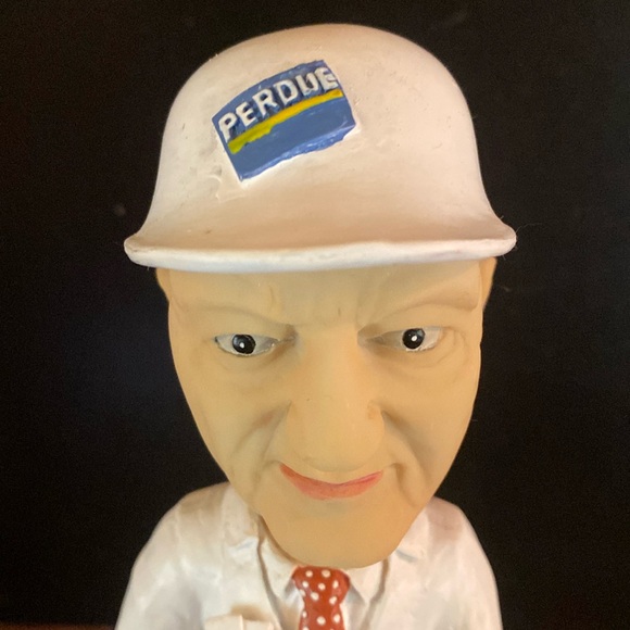 Retro Frank Perdue chicken man bobble head. @ 7 inches. - Picture 8 of 13